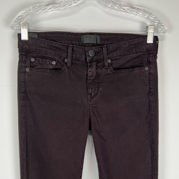 Vince Skinny Jeans Mulberry Purple Mid Rise Stretch DV133B-2096 size 27 - Picture 3 of 12